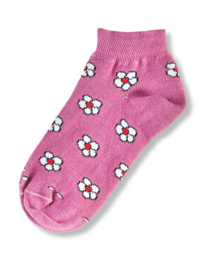 Otroška nizka nogavica rožica