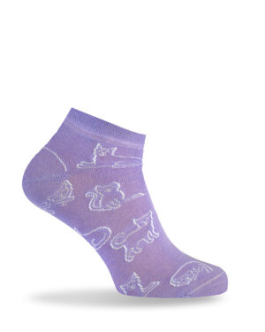 Nizka ženska nogavica muca